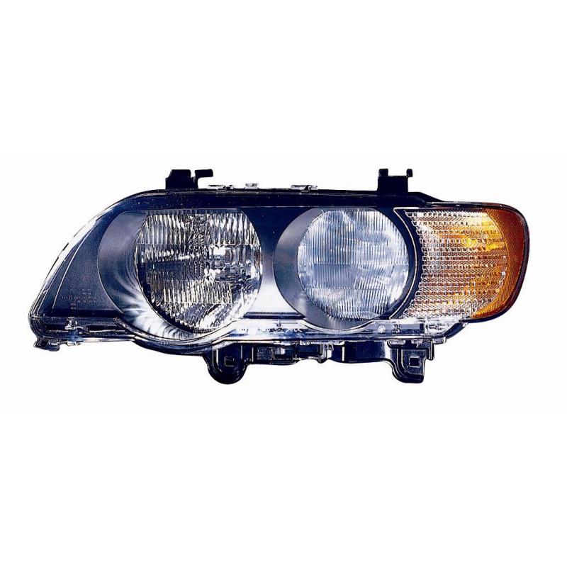 FARO FANALE PROIETTORE DX H7 BIANCO BMW X5 (E53) 2000 2007 OEM 63127164442