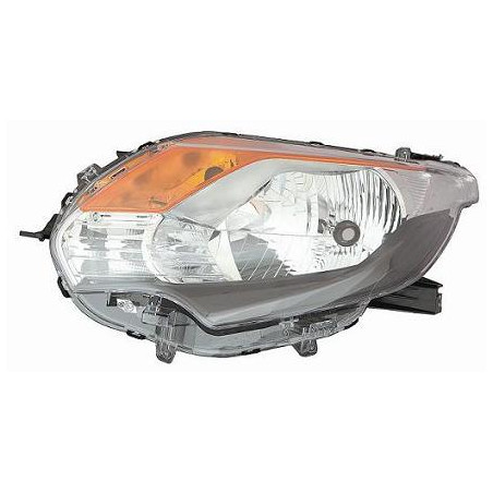 FARO FANALE PROIETTORE DX H4 NERA ELETTRICA FIAT FULLBACK