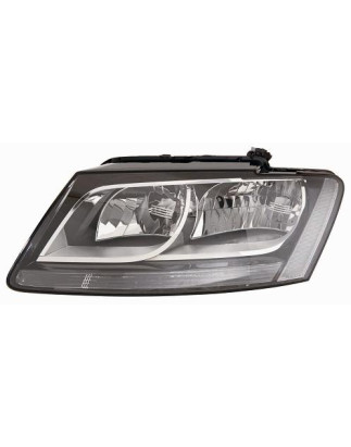FARO FANALE PROIETTORE SX 2H7 NERA AUDI Q5 (8RB) 2008 2012 OEM