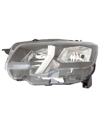 FARO FANALE PROIETTORE DX H7,H1,PY21W,W21,5W PEUGEOT PARTNER