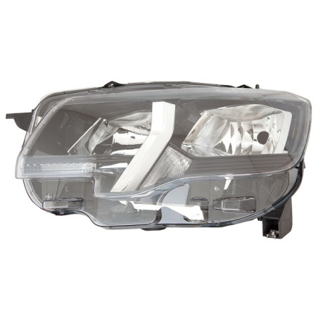 FARO FANALE PROIETTORE DX H7,H1,PY21W,W21,5W PEUGEOT PARTNER