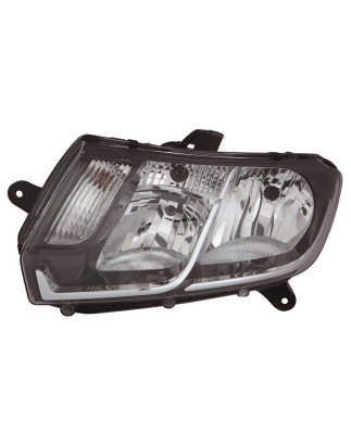 FARO FANALE PROIETTORE SX 4 H7,H1,PY24W,W21,5W ELETTRICA DACIA
