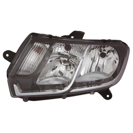 FARO FANALE PROIETTORE SX 4 H7,H1,PY24W,W21,5W ELETTRICA DACIA