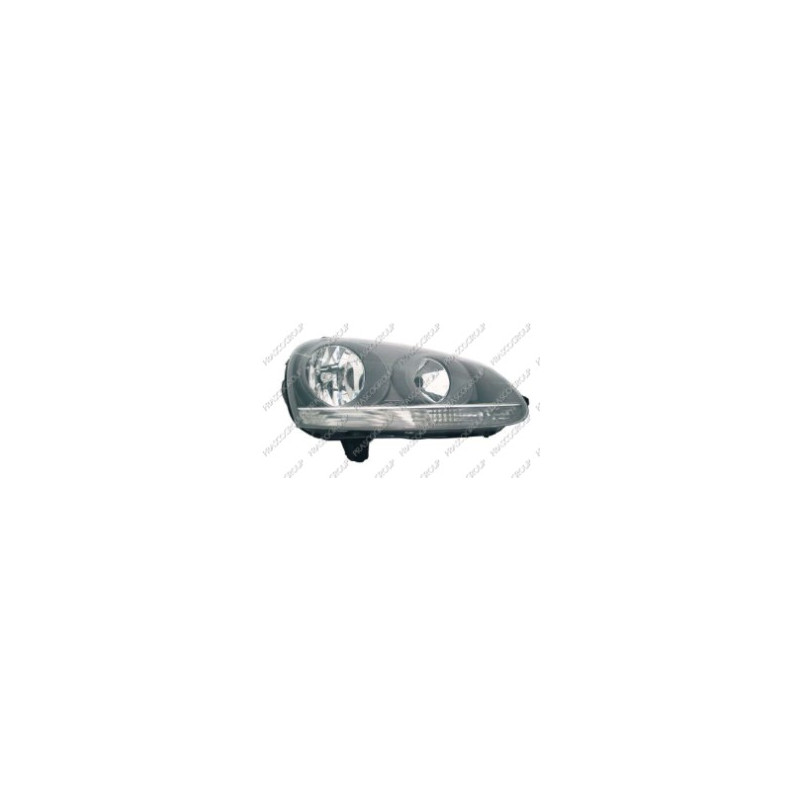 FARO FANALE PROIETTORE DX H7,H7 GRIGIA SCURA ELETTRICA VOLKSWAGEN GOLF V (1K1) 2004 2008 OEM 1K6941030C