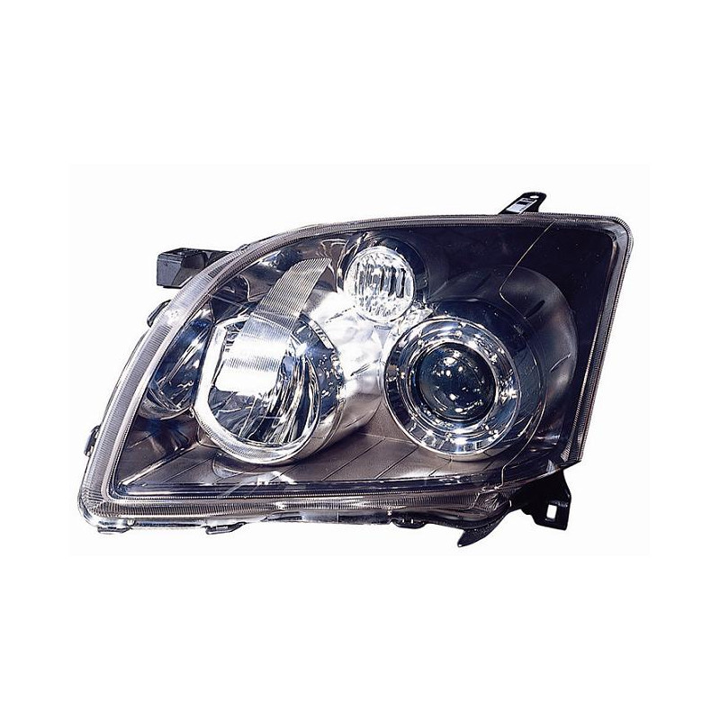 FARO FANALE PROIETTORE DX H7,H1 NERA ELETTRICA TOYOTA AVENSIS (T25) 2003 2008 OEM 8113005240