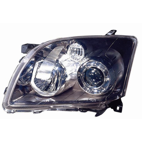 FARO FANALE PROIETTORE DX H7,H1 NERA ELETTRICA TOYOTA AVENSIS