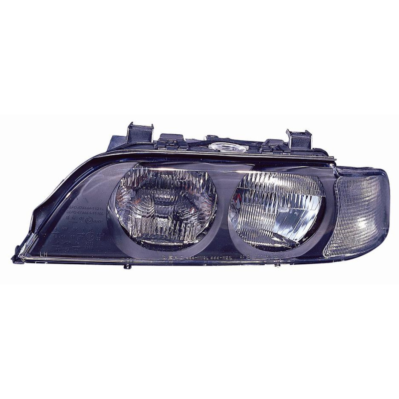 FARO FANALE PROIETTORE SX HB3,H7 NERA BIANCO ELETTRICA BMW SERIES 5 (E39) 1996 2002 OEM 63128375299