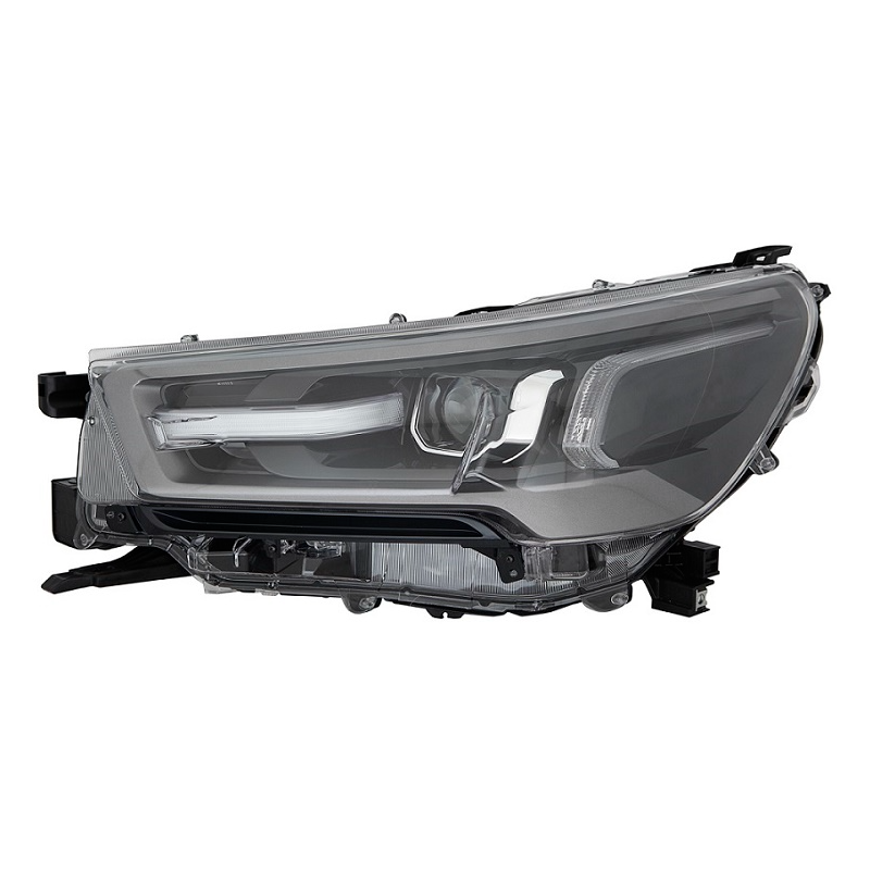 FARO FANALE PROIETTORE DX WY21W LED NERA TOYOTA HI-LUX 2WD/4WD 2020  OEM 81110YP080