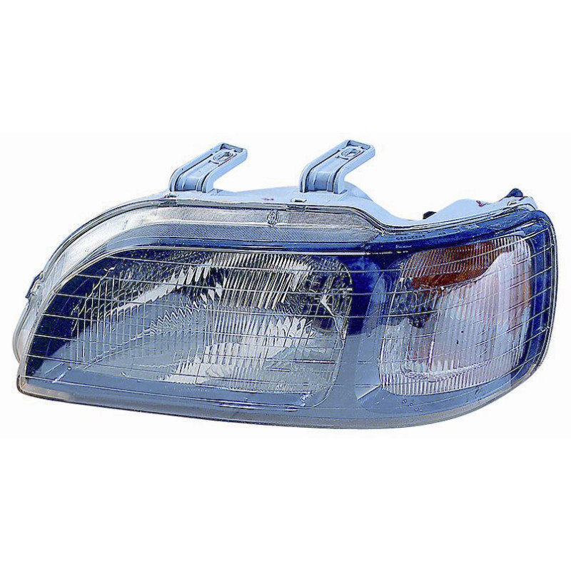 FARO FANALE PROIETTORE SX 5 H4 NERA ELETTRICA HONDA CIVIC H/B (EG/EH/EJ) 1992 1996 OEM 33151ST3G11