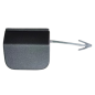 COPRIGANCIO PARAURTI POST NERO-CROMATO FORD PUMA (J2K/CF7) 2020  OEM 2435657