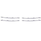 KIT MODANATURA GRIGLIA ANT CROMATE VOLKSWAGEN AMAROK P/U (S6/S7) 2010 2016