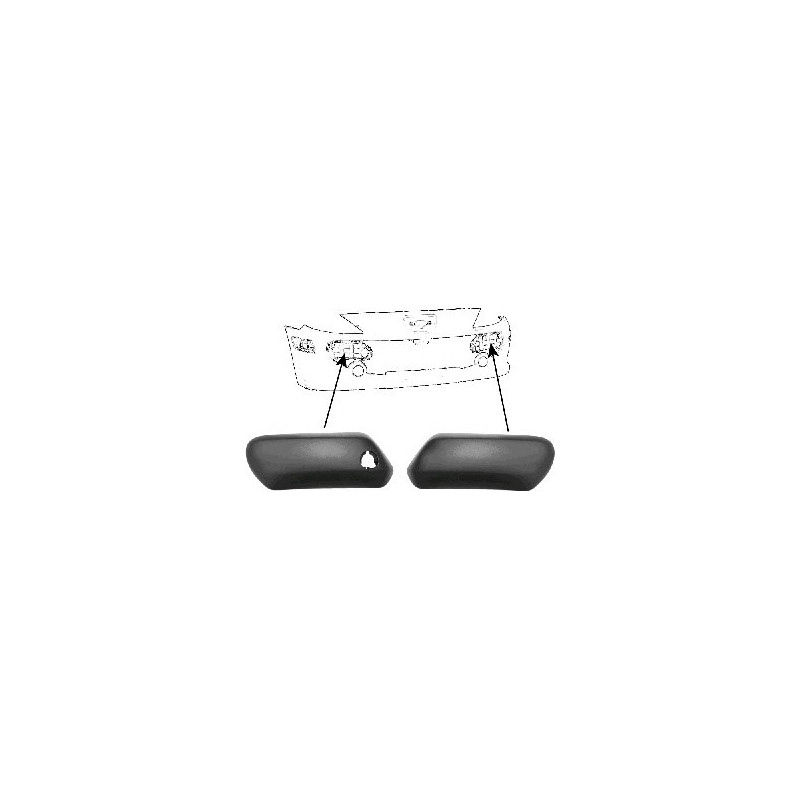KIT MODANATURA PARAURTI DX/SX INTERNA PEUGEOT 307 (3A/3C) 2005 2007 OEM 7452RQ