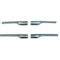 KIT MODANATURA GRIGLIA 5 CROM 4PZ DACIA LOGAN-MCV II 2012 2016 OEM 620724784R
