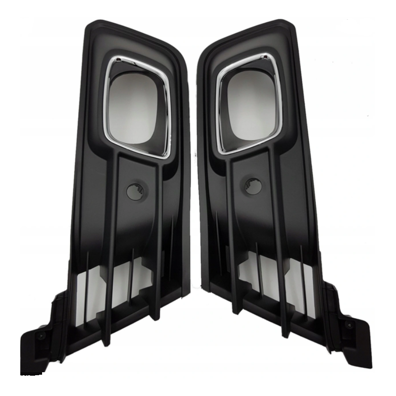 KIT GRIGLIE PARAURTI ANT DX/SX NERE C/SENS CROMATA RENAULT CAPTUR I (J5/H5) 2017 2020 OEM 261524960R