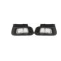 KIT CORNICI FENDINEBBIA NERI E CROMATI PEUGEOT 308 II (LB/LP/LW/LH/L3/LC/LJ/LR) 2017 2021