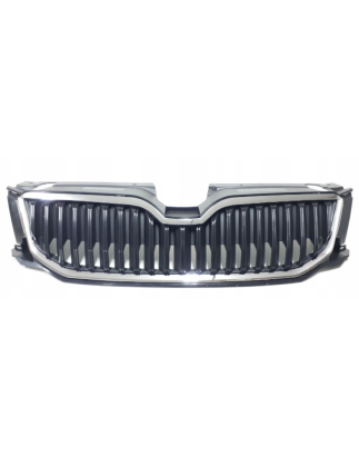 GRIGLIE PARAURTI ANT NERA CROMATA SKODA OCTAVIA 6