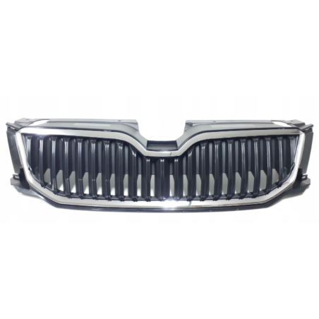 GRIGLIE PARAURTI ANT NERA CROMATA SKODA OCTAVIA 6