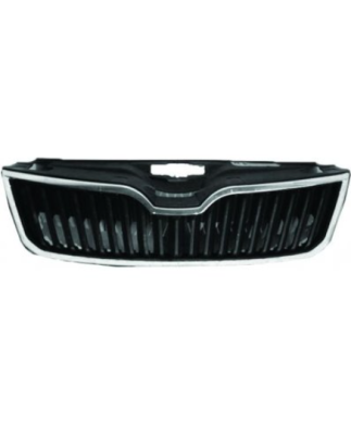 GRIGLIE PARAURTI ANT NERA CROMATA SKODA RAPID (NH3/NK3/NK6/NH1)