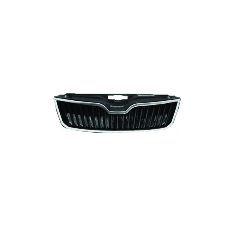 GRIGLIE PARAURTI ANT NERA CROMATA SKODA RAPID (NH3/NK3/NK6/NH1) 2012 2019 OEM 5JA8536519B9
