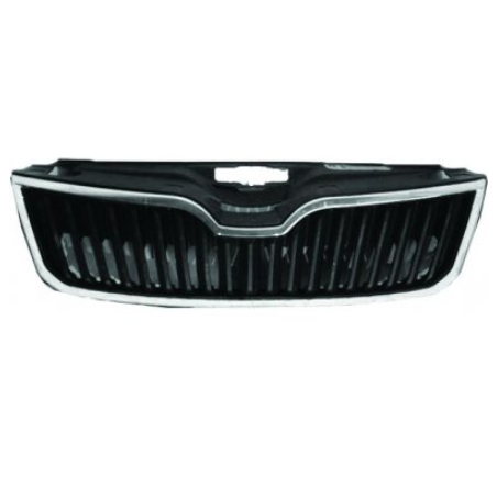 GRIGLIE PARAURTI ANT NERA CROMATA SKODA RAPID (NH3/NK3/NK6/NH1)