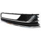 GRIGLIE PARAURTI ANT DX NERA LUCIDA CROMATI VOLKSWAGEN PASSAT (362/365) 2011 2015 OEM 3AA854662B9B9