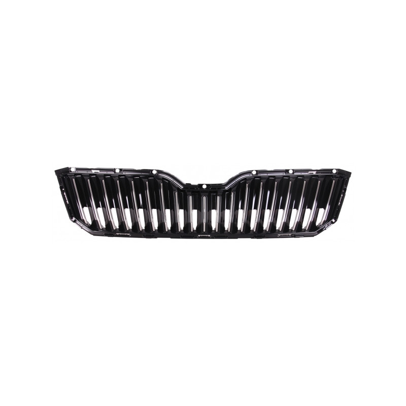 GRIGLIE RADIATORE NERA LUCIDA CROMATA SKODA SUPERB (3V3/3V5) 2015 2019 OEM 3V0853653AFOD