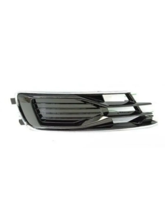 GRIGLIE PARAURTI ANT SX NERO LUCIDO CROMATA AUDI A6