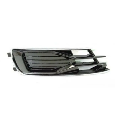 GRIGLIE PARAURTI ANT SX NERO LUCIDO CROMATA AUDI A6