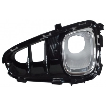 GRIGLIE PARAURTI ANT SX CROMATA KIA PICANTO (JA) 2017 2024 OEM