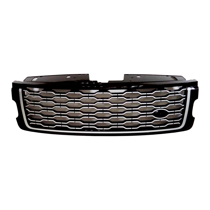 GRIGLIE RADIATORE NERA LUCIDA/ARGENTO LAND ROVER RANGE ROVER (L405) 2019 2021 OEM LR098080
