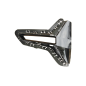 GRIGLIE PARAURTI ANT SX NERA LUCIDA APERTA BMW SERIES 3 SDN/S W (G20/G21) 2018 2022 OEM 51117464203