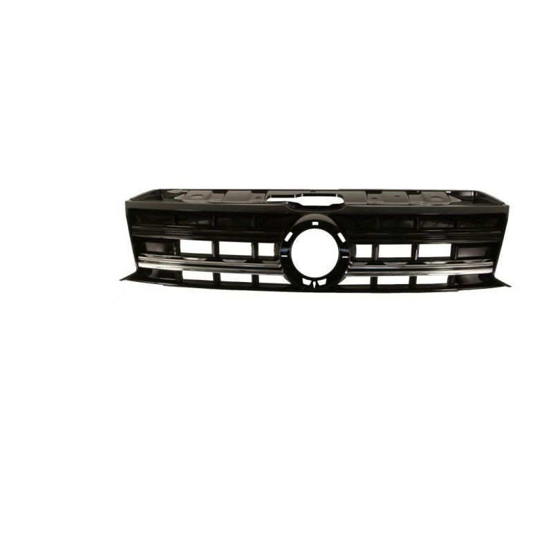 GRIGLIE PARAURTI ANT CROMATA-NERA VOLKSWAGEN AMAROK P/U (S6/S7) 2016 2022 OEM 2H6853651BLDB