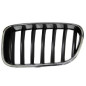 GRIGLIE ANT SX CROMATA/NERA BMW X3 (F25) 2011 2014 OEM 51117210725