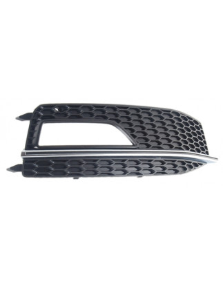 GRIGLIE PARAURTI ANT DX CROMATA INTERNO NERO AUDI A4
