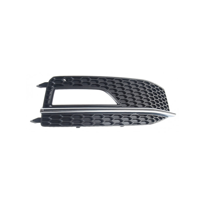 GRIGLIE PARAURTI ANT DX CROMATA INTERNO NERO AUDI A4 (8KH/8K2/8K5) 2011 2015 OEM 8K0807682P01C