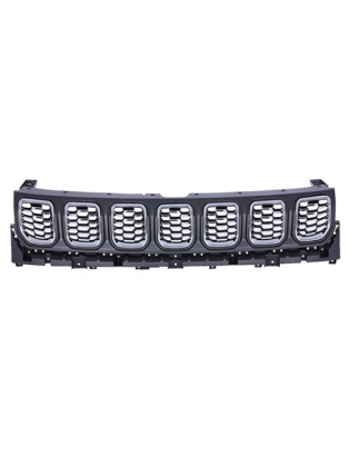 GRIGLIE PARAURTI ANT COMPLETA CROMATE JEEP COMPASS (MP/M6/MV/M7)