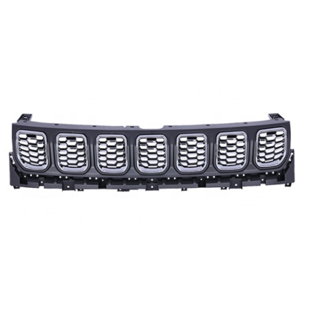 GRIGLIE PARAURTI ANT COMPLETA CROMATE JEEP COMPASS (MP/M6/MV/M7)