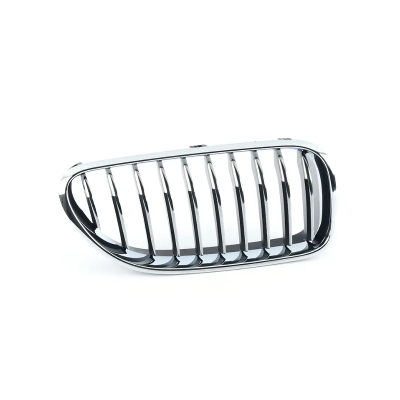 GRIGLIE PARAURTI ANT SX CROMATA BMW SERIES 6 COUPE/CABRIO (F13/F12/F06) 2011 2015 OEM 51137211921