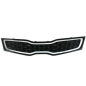 GRIGLIE PARAURTI ANT NERA CROMATA KIA RIO H/B (UB) 2011 2014 OEM 863501W010