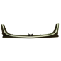 MODANATURA PARAURTI ANT CENTRALE NERA ARGENTO ALFA ROMEO GIULIETTA (940) 2010 2020 OEM 156147861