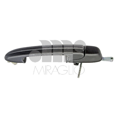 MANIGLIA PORTA EST IN PLASTICA NERO POST SX FIAT MAREA (185)