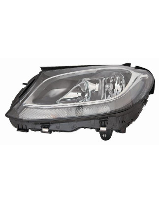 FARO FANALE PROIETTORE SX H7,H7,PWY24W LED NERA MERCEDES-BENZ C