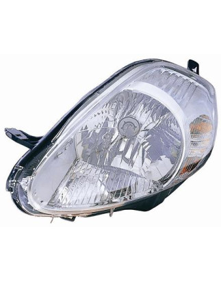 FARO FANALE PROIETTORE SX H4 CROMATA FIAT GRANDE PUNTO (199)