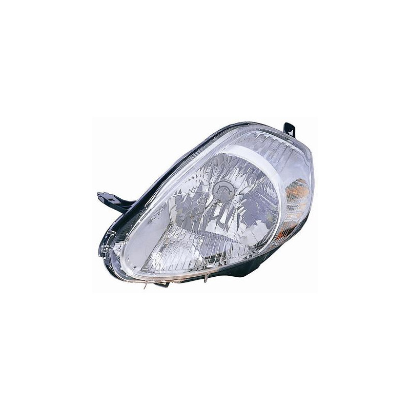 FARO FANALE PROIETTORE SX H4 CROMATA FIAT GRANDE PUNTO (199) 2005 2012 OEM 51701593