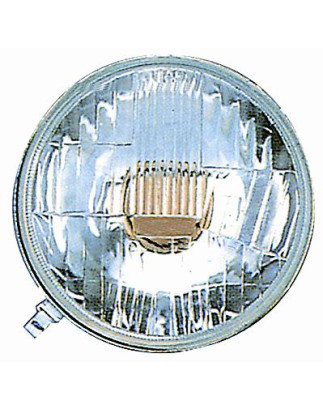 FARO FANALE PROIETTORE DX/SX CROMATO ASIMMETRICO SENZA LUCE DI E