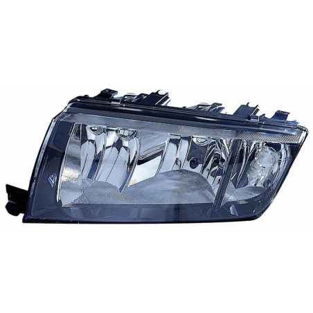 FARO FANALE PROIETTORE DX H7,H3 NERA ELETTRICA SKODA FABIA