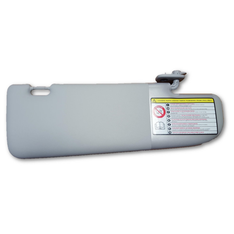 PANTINA ALETTA PARASOLE PARASOLE DX GRIGIA FIAT PANDA NEW (312/319) 2012  OEM 735660554