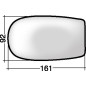VETRO CON PIASTRA DX/SX FIAT PUNTO (188) 1999 2003 OEM 71716193