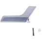 MANIGLIA APRIPORTA INTERNA CROMATA ANT/POST DX MERCEDES-BENZ C CLASS (W204) 2007 2011 OEM 2047201271