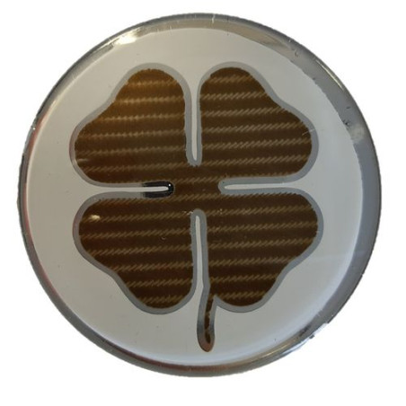 COPRIMOZZO E50 - I50 QUADRIFOGLIO ORO